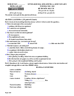 TOP 7 Đề Thi Chọn Học Sinh Giỏi Thcs Cấp Huyện Lớp 9 Năm Học 2018 - 2019