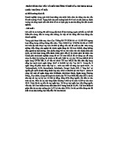 PHÂN TÍCH MÔI TRƯỜNG VĨ MÔ CỦA TH TRUE MILK - TÁC ĐỘNG VÀ CƠ HỘI