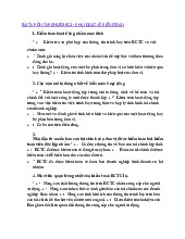 Bài Tập Ôn Tập Chương 1: Khái Quát Về Kiểm Toán | Môn Kiểm toán - Trường Đại học Luật, Đại học Huế