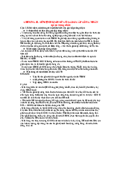 Ôn tập chương 2+3  - Môn chủ nghĩa xã hội khoa học| Đại học Kinh Tế Quốc Dân