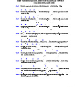 Diện Tích Xung Quanh và Thể Tích Của Hình Nón - Tài Liệu Ôn Tập