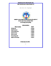 Đề Tài Nhóm 5: Vận Tải Đa Phương Thức Quốc Tế - Lớp KHCN 2023