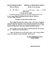 THÔNG BÁO Về việc giải thể doanh nghiệp - Số: 14/ TB – THKAM | Văn bản pháp luật