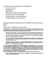 Đề cương ôn tập môn Quản lý dự án | Học viện Nông nghiệp Việt Nam