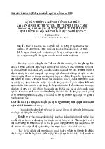 Sự cần thiết và những hướng khai thác khi vận dụng học thuyết giá trị thặng dư của C.Mác trong quá trình xây dựng nền Kinh tế thị trường định hướng Xã hội Chủ nghĩa ở Việt Nam hiện nay