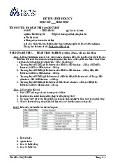 Đề thi cuối kỳ hệ quản trị cơ sở dữ liệu | Đại học Hoa Sen