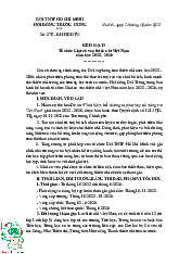 Kế hoạch Tổ chức Giải cờ vua thiếu nhi Việt Nam năm học 2025 - 2026