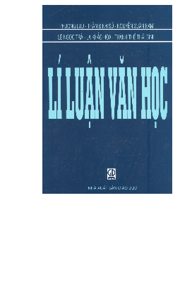 Giáo trình Lý luận Văn học | Đại học Sư phạm Hà Nội