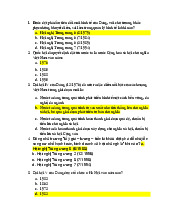 TOP 15 câu hỏi trắc nghiệm ôn tập học phần Lịch sử đảng cộng sản Việt Nam | Trường Đại học Quốc tế, Đại học Quốc gia Thành phố Hồ Chí Minh