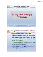 Chương 3: Tính công nghệ trong kết cấu môn Công nghệ chế tạo trong cơ khí | Trường Đại học Thủy Lợi
