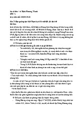 Bài tập Lịch sử Đảng - Đảng cộng sản Việt Nam ra đời là một tất yếu lịch sử