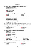 Câu hỏi + đáp án văn minh Lưỡng Hà - Lịch sử văn minh thế giới 1 | Trường Đại Học Duy Tân