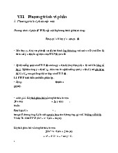 Bài giảng chương 7: Phương trình vi phân cấp 1 | Môn toán cao cấp