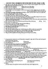 Đề cương môn kinh tế vi mô – khoa học  Trường Đại học bách khoa - Đại học đà nẵng.