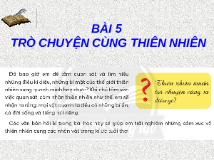 Giáo án điện tử Ngữ văn 6 Chân trời sáng tạo Bài 5 - Đọc: Lao xao ngày hè
