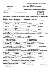 Đề thi tham khảo kỳ thi tốt nghiệp trung học phổ thông năm 2022 số 2 | Học viện Hành chính Quốc gia