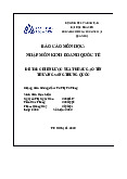 Chiến lược xuất khẩu gạo tín thương sang trung quốc - Tài liệu tham khảo | Đại học Hoa Sen