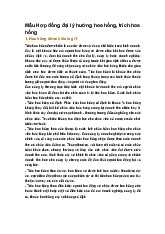 Mẫu Hợp đồng đại lý hưởng hoa hồng, trích hoa hồng