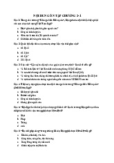TOP 35 câu trắc nghiệm ôn tập chương 2 - môn tư tưởng Hồ Chí Minh