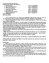 Bài tập ôn tập môn triết học Mác – Lê nin–Trường Đại học kinh tế thành phố Hồ Chí Minh.