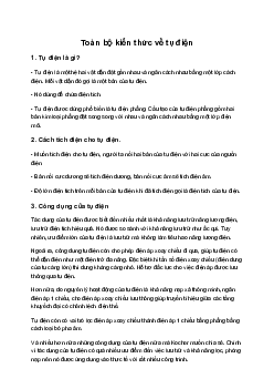 Tụ điện: Công dụng, cách dùng, các loại tụ điện Vật lí 11 sách Kết  Nối Tri Thức