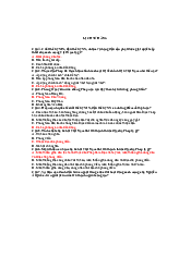 Bộ câu hỏi ôn tập môn Lịch sử đảng | Đại học Văn Lang