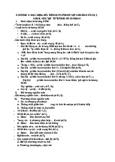 Tài liệu tóm tắt chương 1 tới chương 3 học phần Tư tưởng Hồ Chí Minh | Trường Đại học Quốc tế, Đại học Quốc gia Thành phố Hồ Chí Minh
