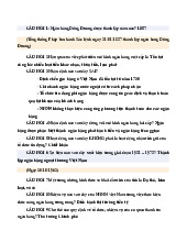 Đề cương môn Luật ngân hàng- Trường Đại học lao động -  xã hội.