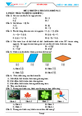 Đề tham khảo cuối kì 1 Toán 6 năm 2024 – 2025 phòng GD&ĐT Hóc Môn – TP HCM
