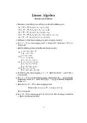Tài liệu câu hỏi thi môn Đại số tuyến tính | Đại học Sư Phạm Hà Nội