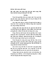 Review: Sức mạnh dân tộc của cách mạng Việt Nam dưới ánh sáng tư tưởng Hồ Chí Minh Nội dung | Đại học Văn Lang