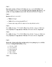 Bài tập IP | Đại học Hoa Sen