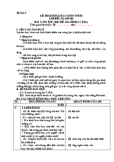 Kế hoạch bài dạy môn Tự nhiên xã hội 1 - Chủ đề: Gia đình - Bài 5: Ôn tập chủ đề gia đình