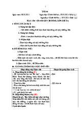 Bài 1: Em Với Nội Quy Trường, Lớp (Tiết 1) | Giáo án môn Đạo đức lớp 1