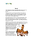 Reading Materials: Horses - English | Trường đại học Nông Lâm Thái Nguyên