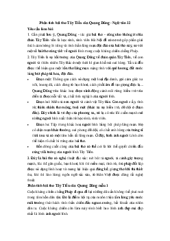 Phân tích bài thơ Tây Tiến của Quang Dũng hay nhất - Ngữ Văn 12