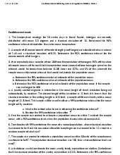 Confidence intervals: estimating means and proportions in statistics môn Xác suất thống kê| Trường Đại học Ngoại Thương