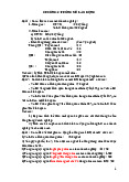 Bài tập Thống kê lao động & tài sản cố định môn Pháp luật đại cương | Học viện Ngân hàng