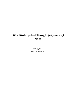 Đảng Cộng sản Việt Nam do Hồ Chí Minh sáng lập và rèn luyện, là đội tiên phong cách mạng, bộ tham mưu chiến đấu của giai cấp công nhân và dân tộc Việt Nam | Giáo trình môn Lịch sử Đảng cộng sản Việt Nam | Đại học Bách khoa hà nội