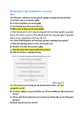 Câu hỏi trắc nghiệm ôn thi cuối kỳ Môn Quản trị marketing | Đại học Kinh Tế Quốc Dân