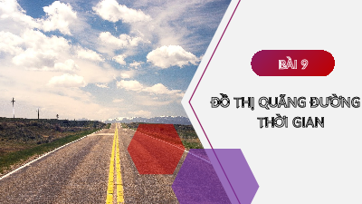 Bài giảng điện tử môn Khoa học tự nhiên 7  Vật Lí Bài 10: Đồ thị quãng đường - thời gian | Kết nối tri thức