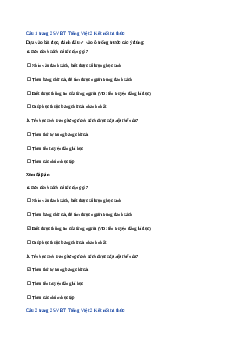 Giải VBT môn Tiếng việt 2 - Bài 12: Danh sách học sinh | Kết nối tri thức