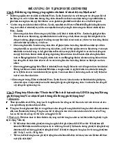 Đề cương ôn tập Kinh tế chính trị Mác Lê Nin | Đại học Y Dược Huế