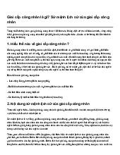 Giai cấp công nhân là gì? Sứ mệnh lịch sử của giai cấp công nhân