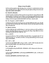 Bài tập chương 6 dung dịch môn hóa đại cương trường đại học Bách khoa - đại học Đà Nẵng.