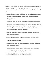 5 BÀI TẬP TÌNH HUỐNG MÔN KIỂM SOÁT NỘI BỘ (có đáp án)- Trường Đại học Lao động - Xã hội