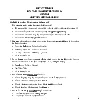 bài tập tổng hợp học phần: nguyên lý kế toán (2+0) chương 1 giới thiệu chung về kế toán môn Quản trị tài chính   | Học viện Nông nghiệp Việt Nam