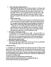 Ví dụ về quan hệ pháp luật dân sự và tình huống thừa kế