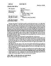 Chương trình học phần: Kiến thức và kỹ năng cơ bản môn Máy điện 1 | Trường Đại học Bách Khoa Hà Nội