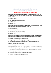 Tài liệu ôn tập cuối học kỳ 1 môn Chủ nghĩa xã hội khoa học học | Đại học Văn Lang